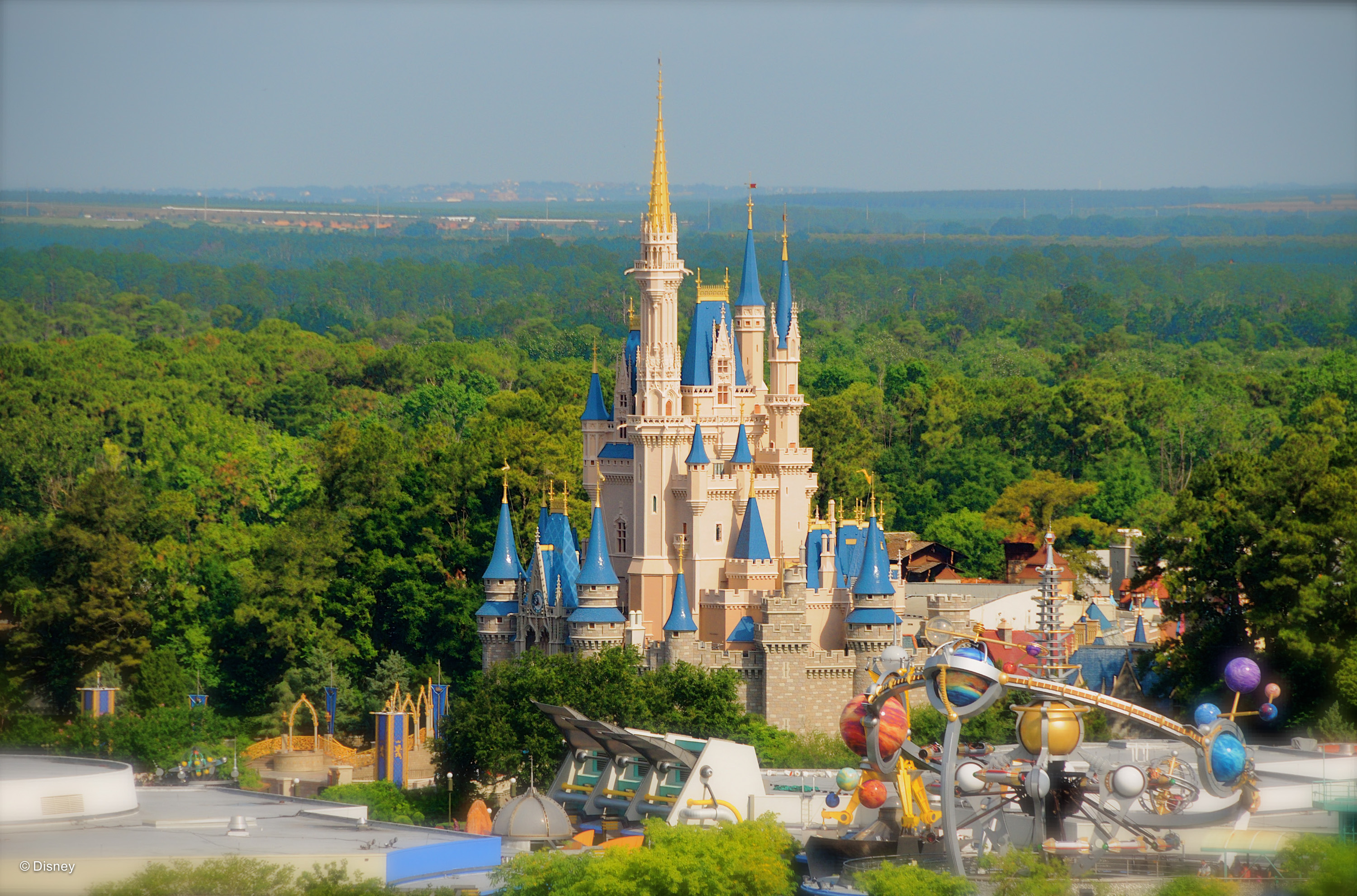 Волшебный развлечения. Walt Disney World. Флорида (США). Парк развлечений Уолт Дисней Флорида.